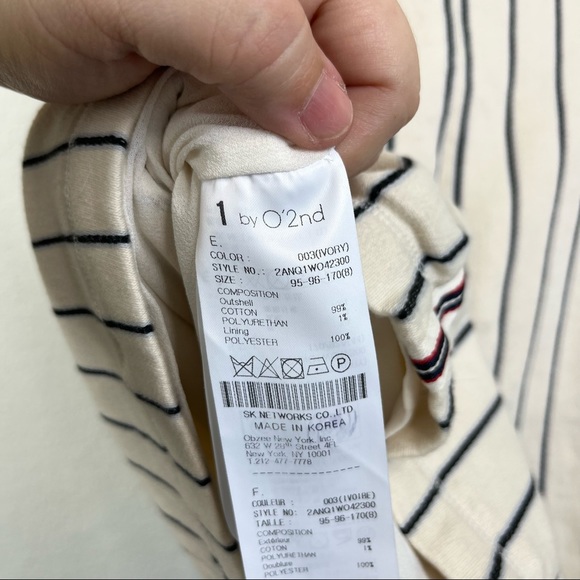 1 by O'2nd Striped Tuxedo Mini Dress - Picture 10 of 10